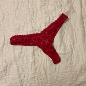 Red Cosabella thong